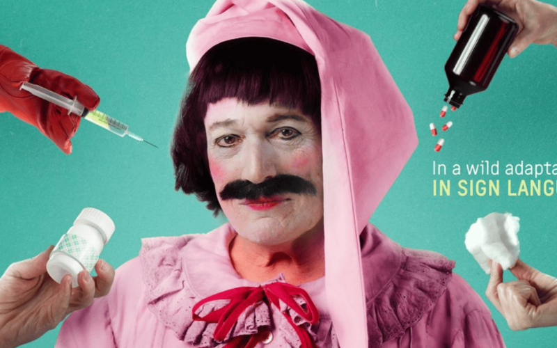 Le Malade imaginaire (The Imaginary Patient) web poster